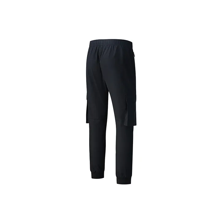 FILA Athletics Knitted Sweatpants Men Pitch Black-1