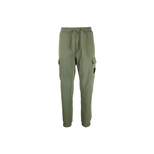 STONE ISLAND Knitted Sweatpants Men Green