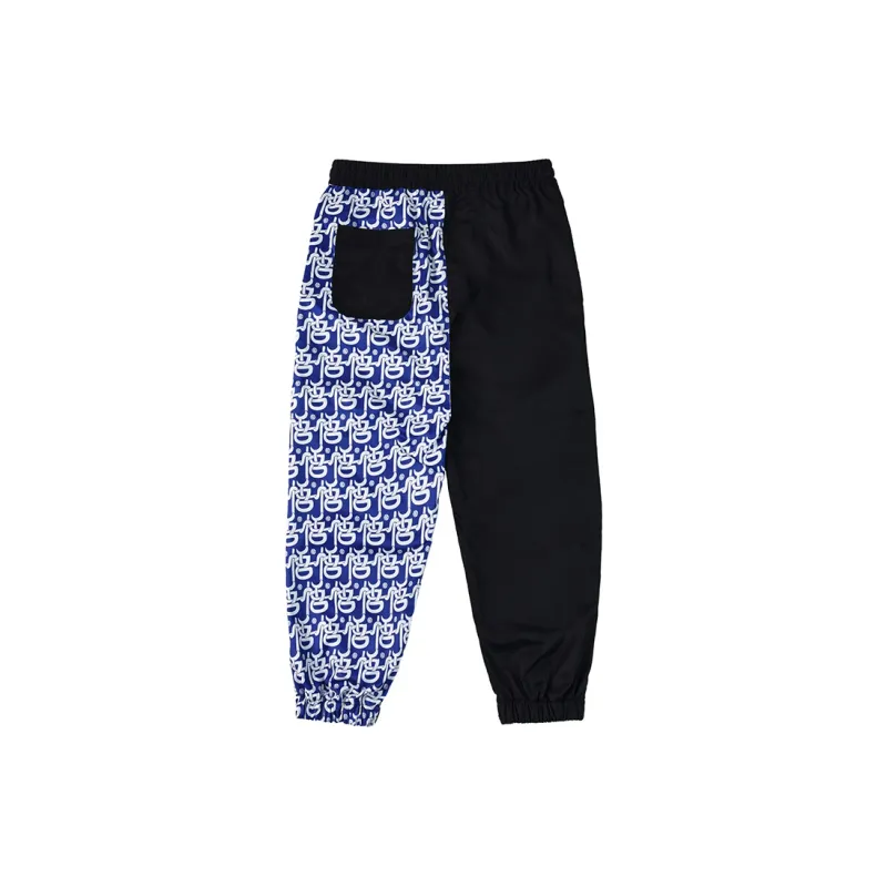 WOOKONG Casual Pants Unisex Black-1