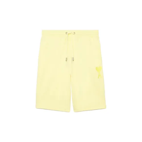 AMIPARIS Casual Shorts Men Light Yellow