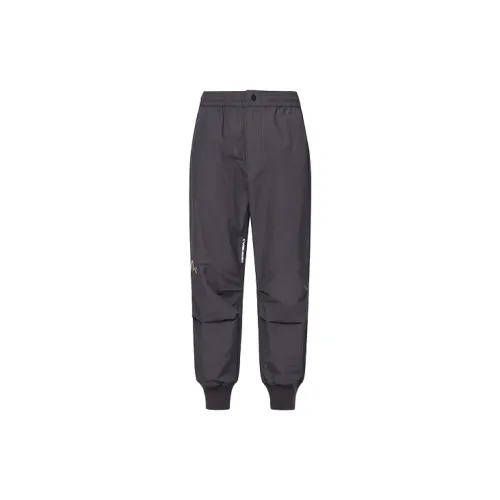 EVISU Knitted Sweatpants Men Dark Gray