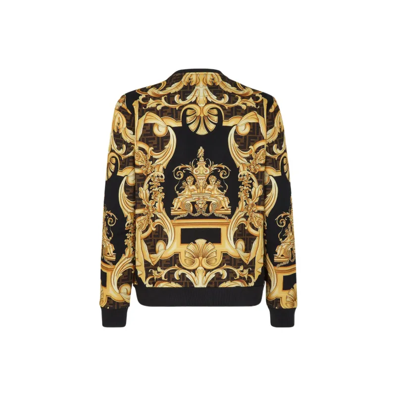 FENDI x VERSACE FENDI X VERSACE SS22 Sweatshirt Men's Multicolor-1