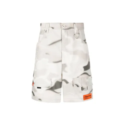 HERON PRESTON Cargo Shorts Men Gray