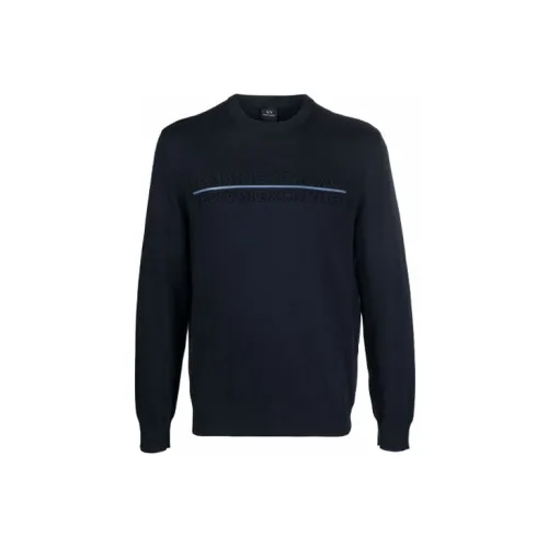 ARMANI EXCHANGE Sweaters Men Marine Blue