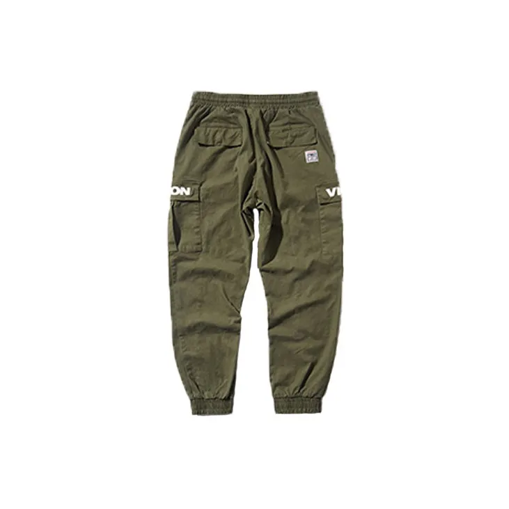 Vision Street Wear Casual Pants Unisex Green-1