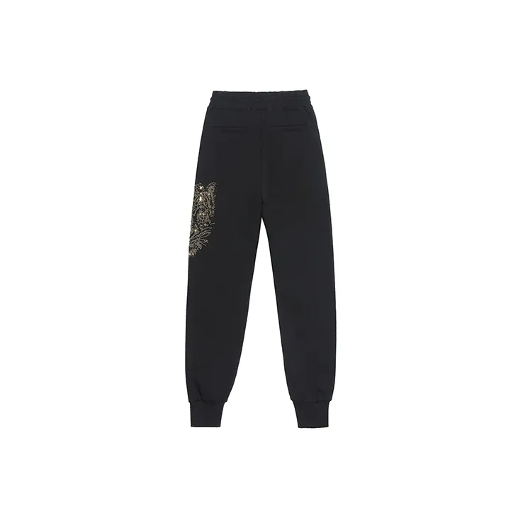 TCH Knitted Sweatpants Unisex Black-1