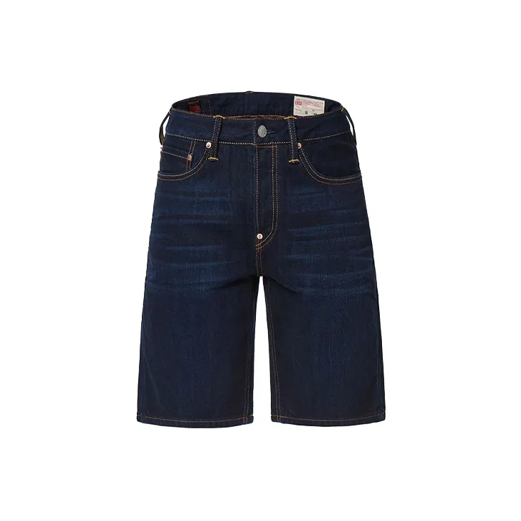 EVISU Denim Shorts Men Denim Blue-1