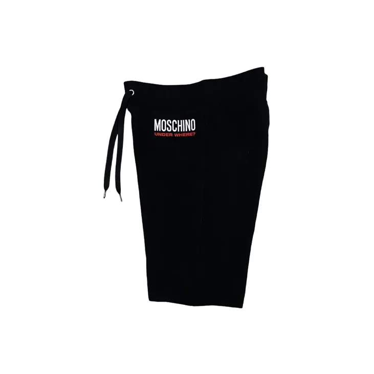MOSCHINO Sports Shorts Men Black-2