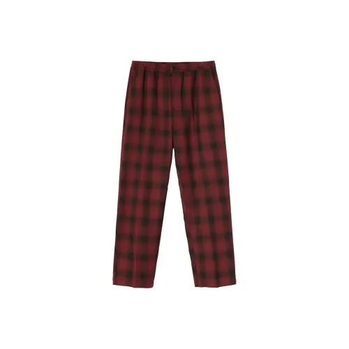 Stussy Casual Pants Men Red
