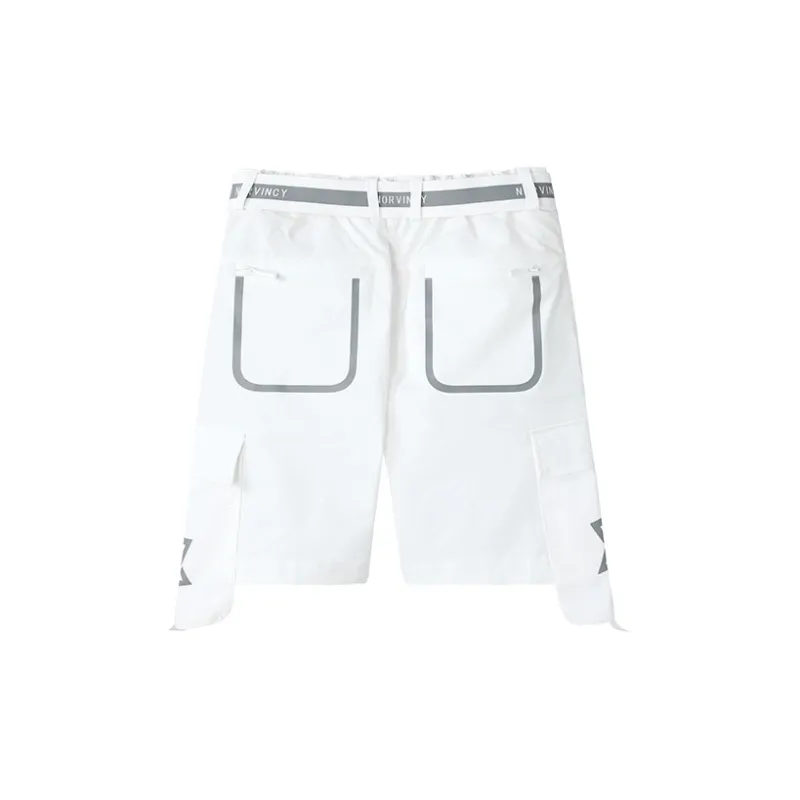 NORVINCY Urban Techwear Straight Fit Loose Fit Casual Shorts Men's-7