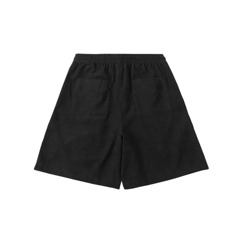 CHRROTA Sports Shorts Men Black-1