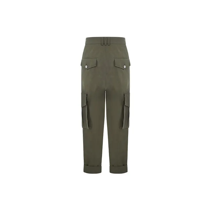 BALMAIN Cargo Pants Men Khaki-1