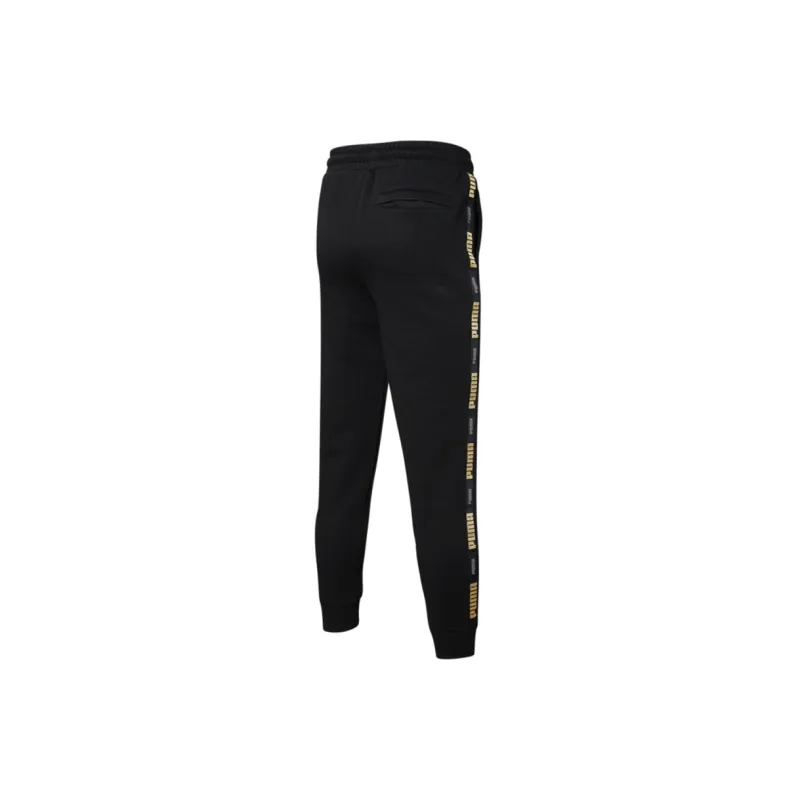 PUMA Knitted Sweatpants Men Black-1