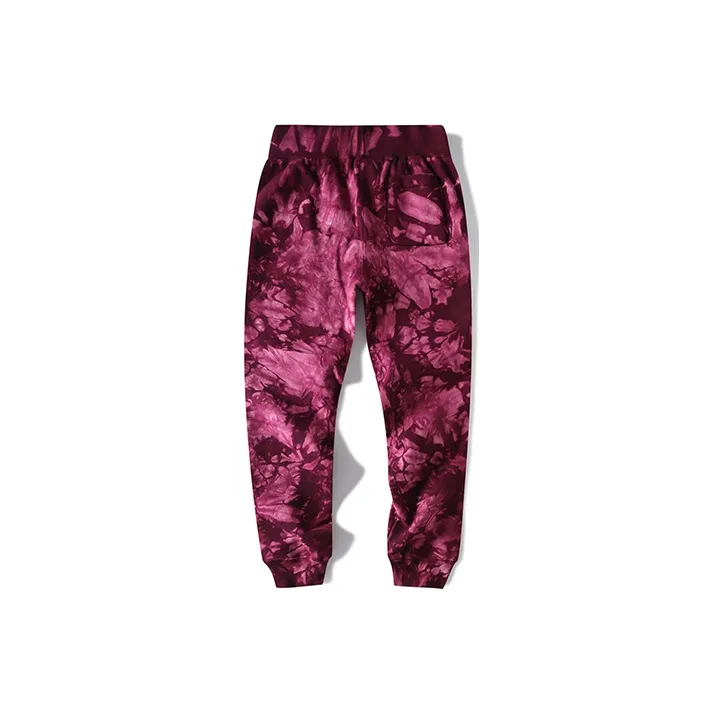 Champion Straight Moderate Casual Pants US Version Women's Purple-1
