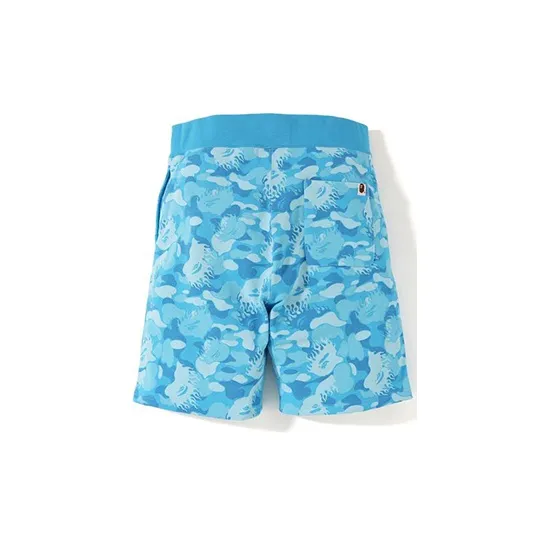 Bape Fire Camo Sweat Shorts-1