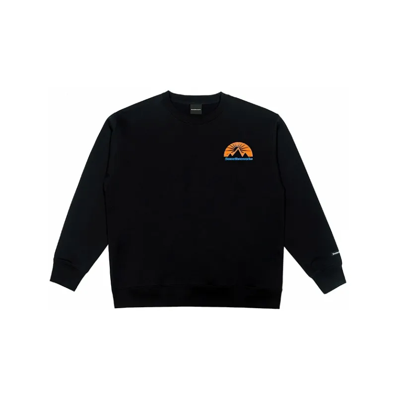 STNW Crew Neck Loose Fit Sweatshirt Unisex-5