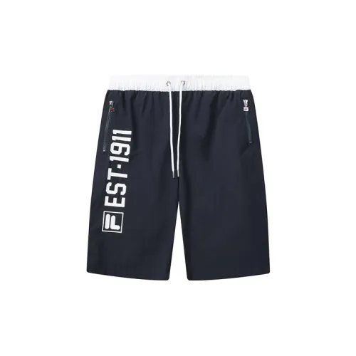 FILA Casual Shorts Men Legend Blue