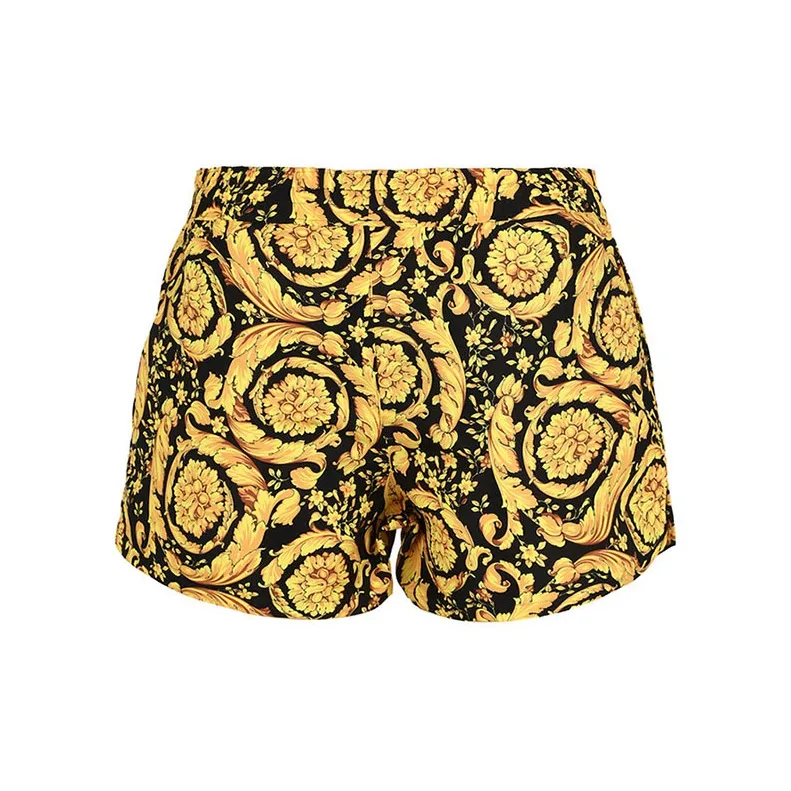 VERSACE Barocco Printed Swim Shorts-1