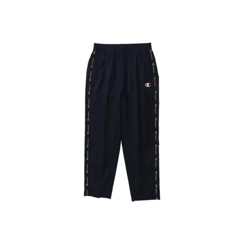 Champion Knitted Sweatpants Men Navy Blue