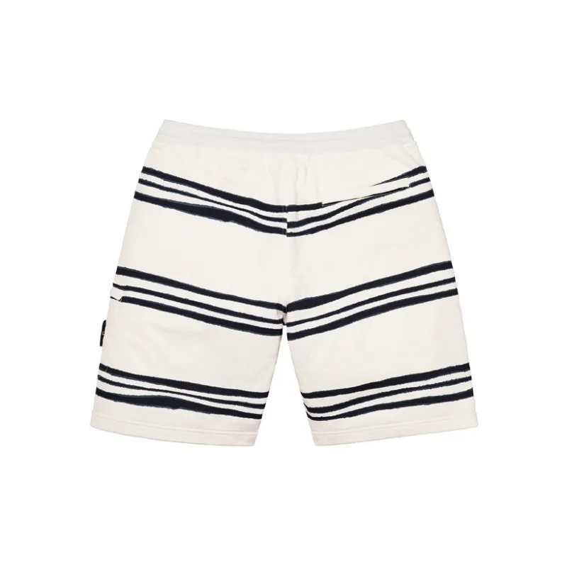Supreme Stone Island Warp Stripe Sweatshort-1