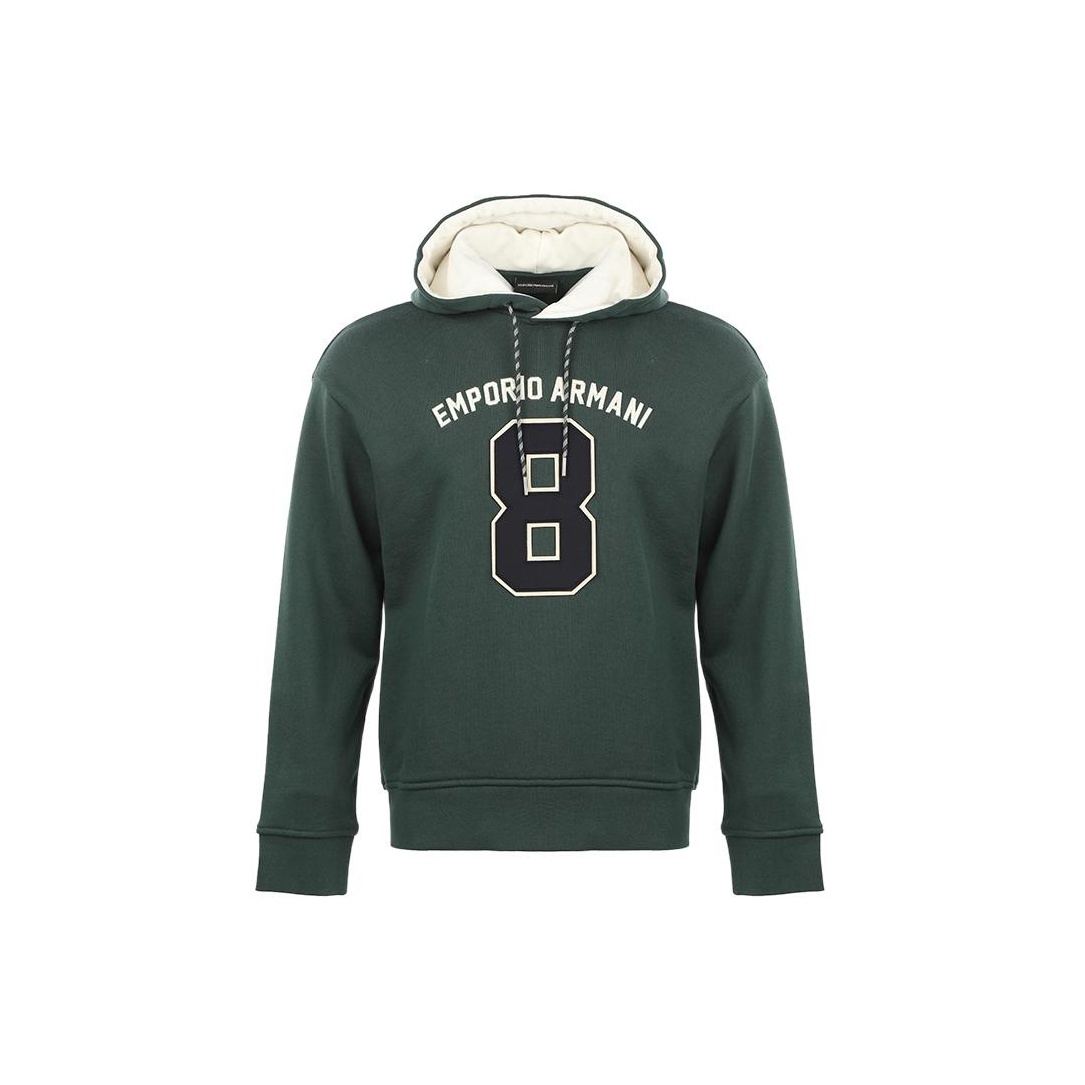 Armani green sweatshirt on sale