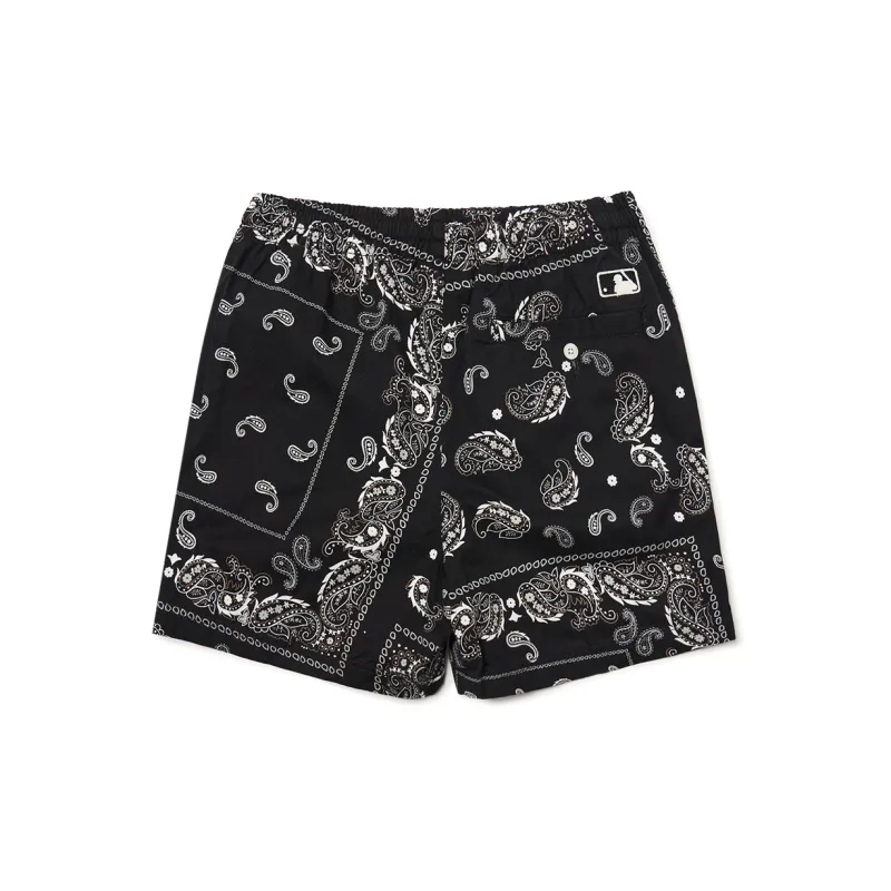 MLB Mlb Cashew Flower SS22 Shorts Unisex Black-1