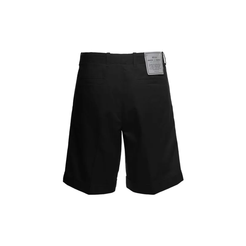 Zzegna Casual Shorts Men's Black-1