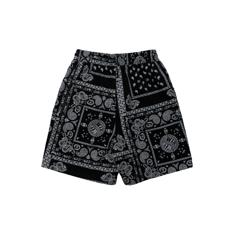 THEWIZBRAND Loose Fit Shorts Unisex Black-1
