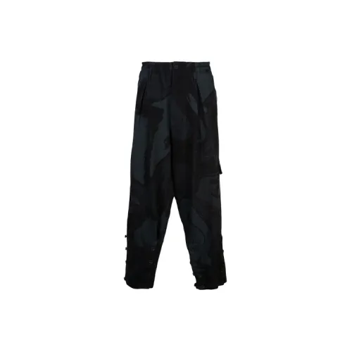 Yohji Yamamoto Cargo Pants Men Black