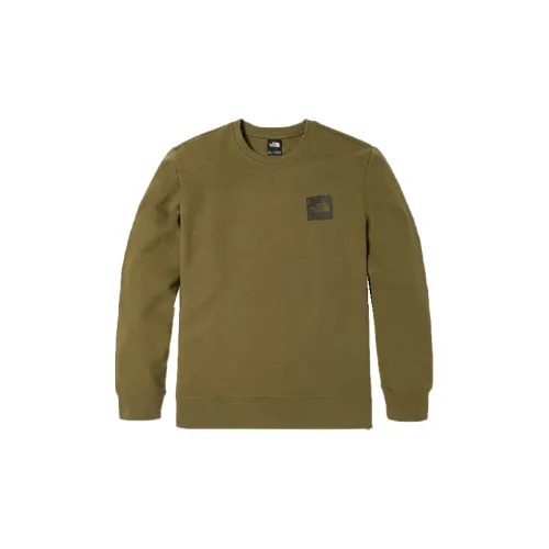 THE NORTH FACE Sweatshirts Unisex Olive Green