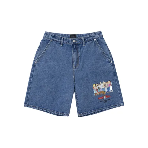 Acme De La Vie Adlv X King Of The Hill Denim Shorts Unisex Blue