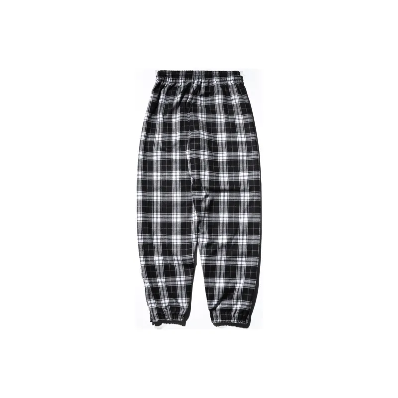 XxDESIGN Knitted Sweatpants Unisex Black/White-1