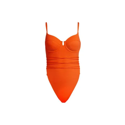 Adidas IVY PARK One-Piece Swimsuits Women's Sun Orange Color