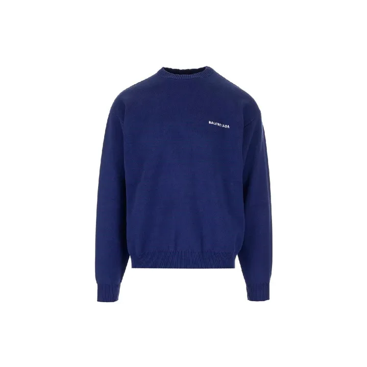 Balenciaga Sweaters Men Blue-1