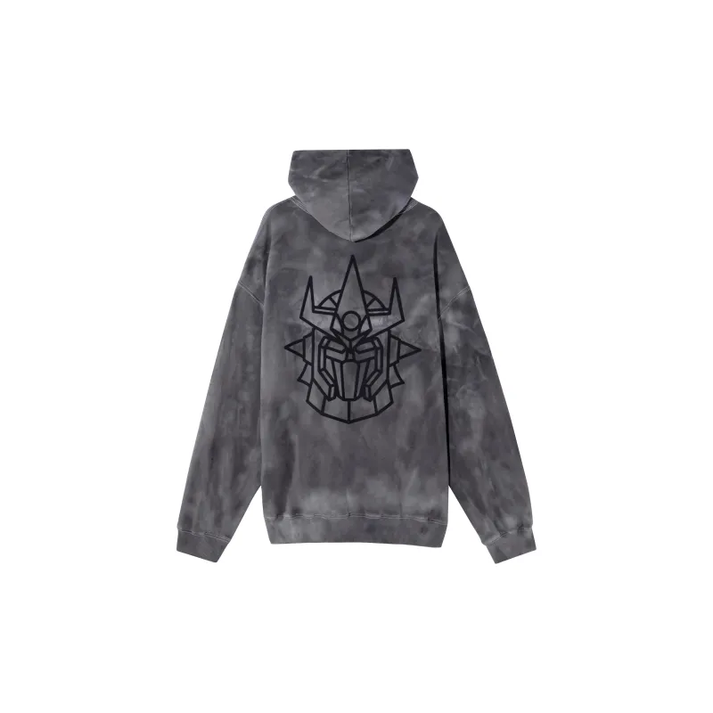 FANBIOU SS22 Hooded Loose Fit Regular Sweatshirt Unisex Gray-1