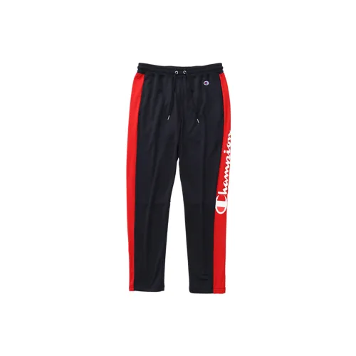 Champion Knitted Sweatpants Men Navy Blue