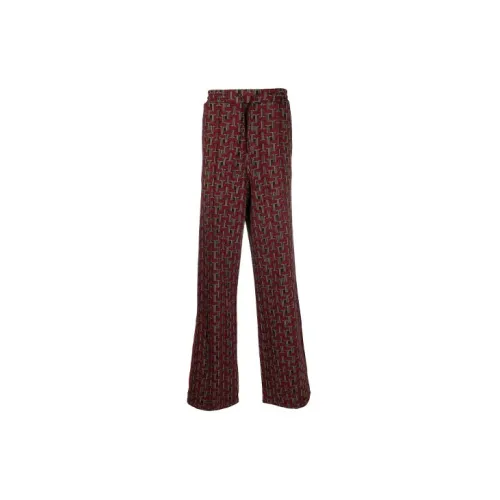 Lanvin Knitted Sweatpants Men Brown