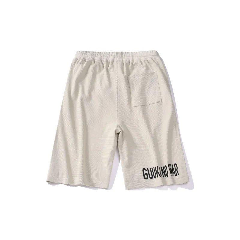 Guuka Casual Shorts Men Light Apricot-1