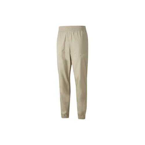 PUMA Knitted Sweatpants Men Khaki