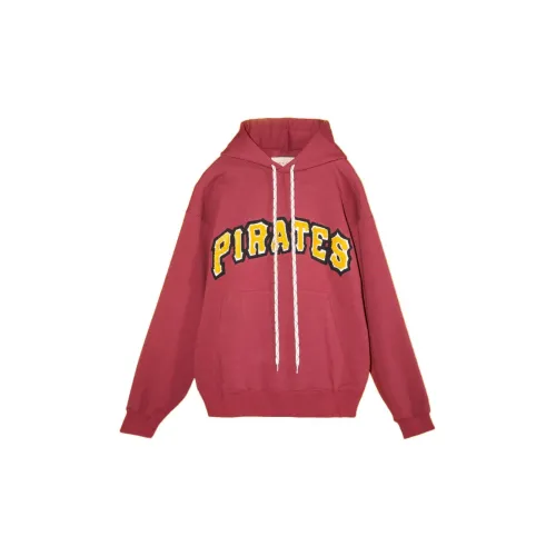 Mlb X GUCCI Sweatshirts Unisex Red Brown