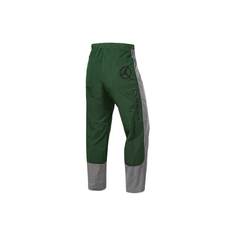 Jordan x OFF WHITE Jordan X OFF WHITE Collaboration Knitted Sweatpants Men's Green-1