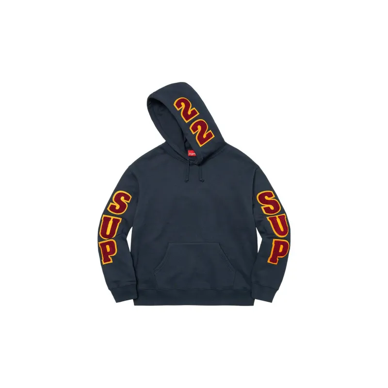 Supreme Team Chenille Hooded Sweatshirt-11