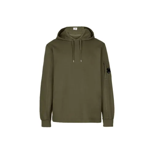 C.P. Company Light Fleece Pullover Hoodie 