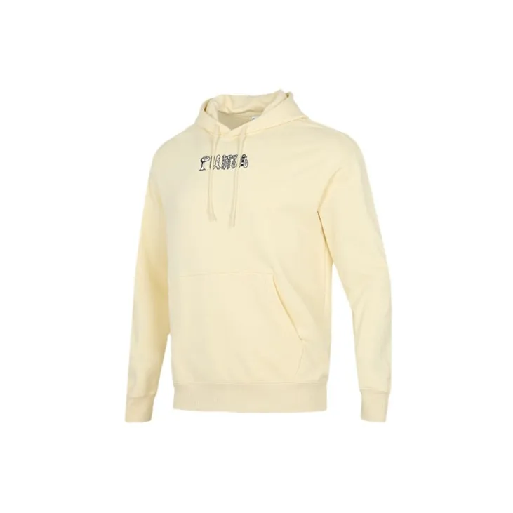 PUMA Downtown Sweatshirts Men Yellow-1