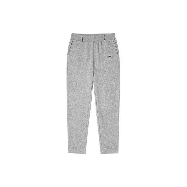 Kappa Straight Sports Pants Unisex Heather Gray-1