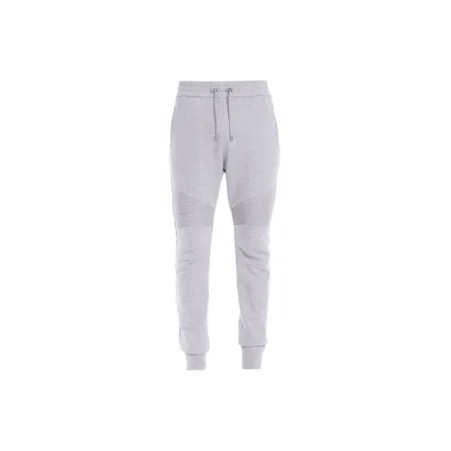 BALMAIN Knitted Sweatpants Men Gray