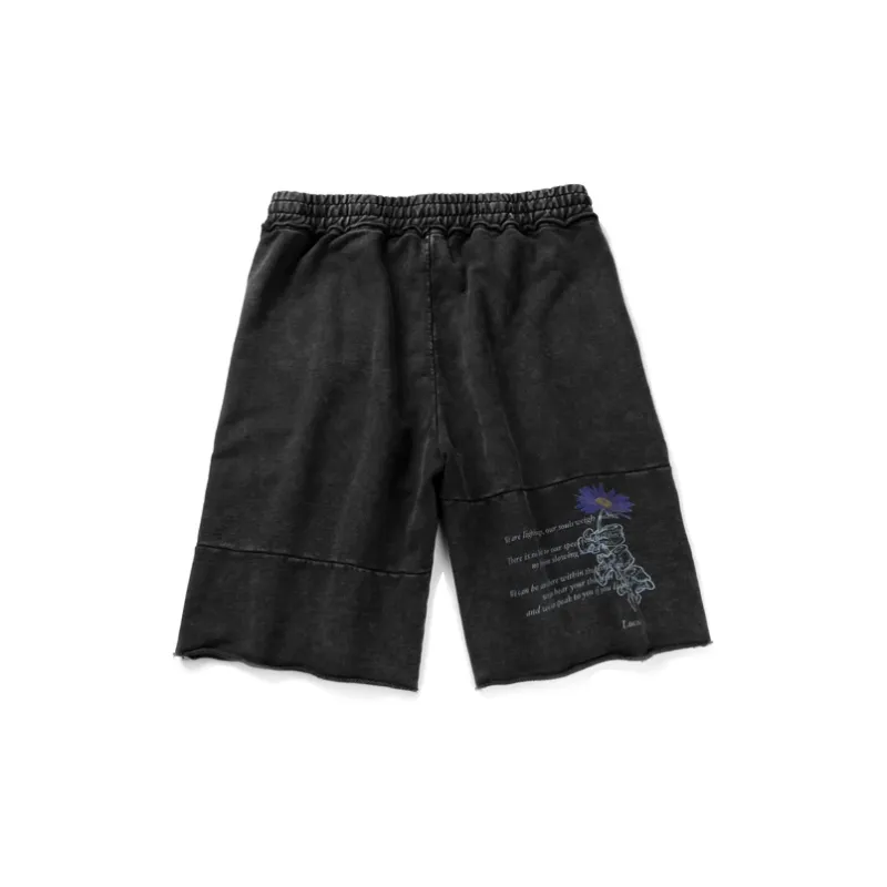 VESSEL Casual Shorts Unisex Black-1