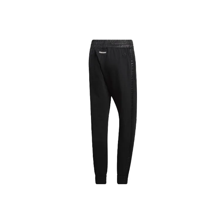 Adidas Knitted Sweatpants Men Black-1