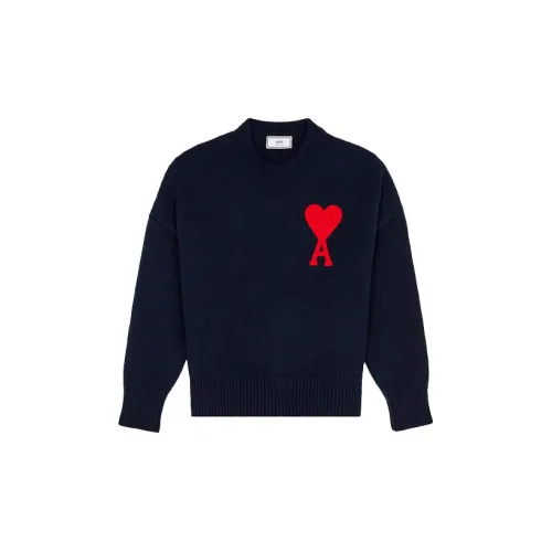 AMIPARIS Sweaters Unisex Marine Blue