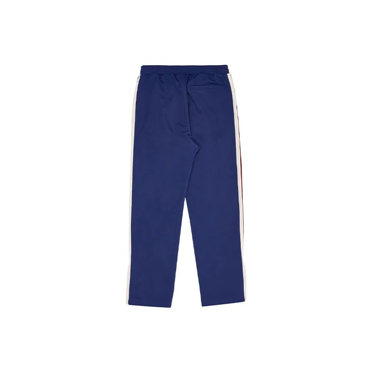 Nerdy Knitted Sweatpants Unisex Blue-1